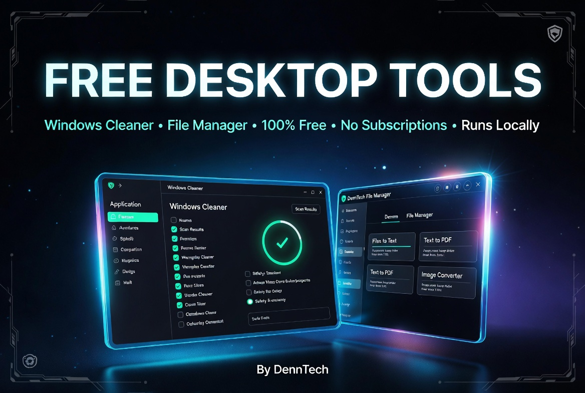 Powerful utilities. Completely free. Lifetime access.
