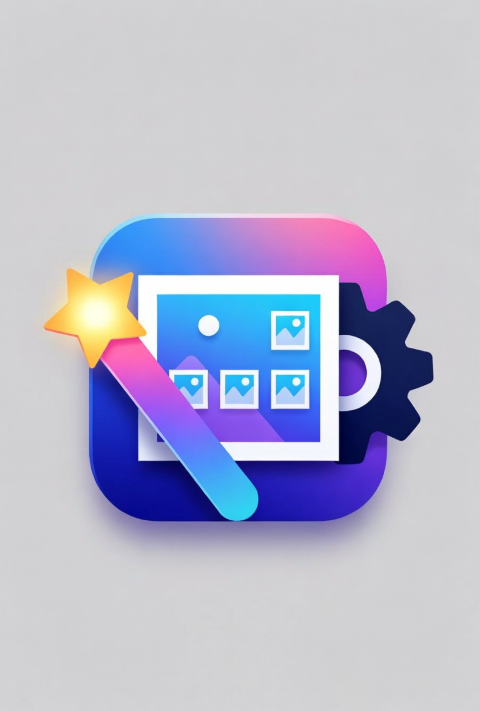 ImageForge desktop image editor screenshot
